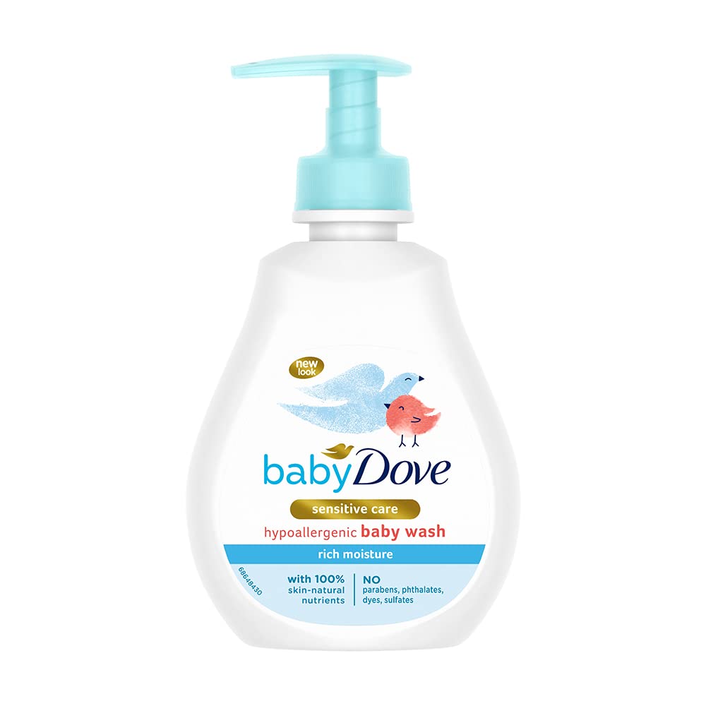 Baby Dove Rich Moisture Hair to Toe Baby Wash (200ML)