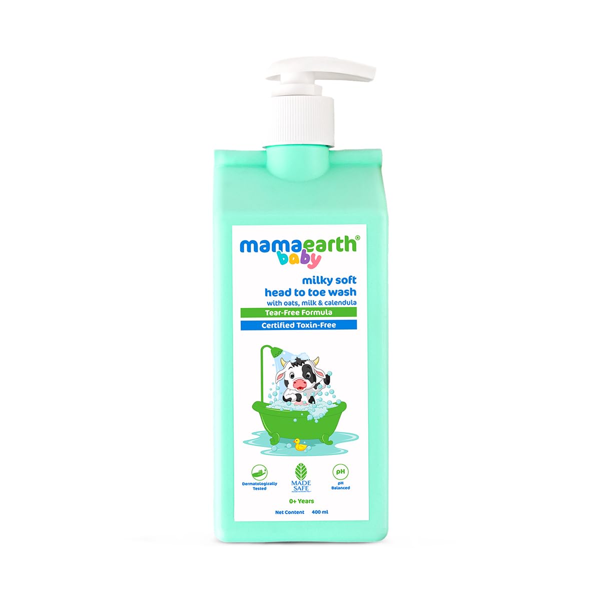Mamaearth Milky Soft Head to Toe Wash (400ML)