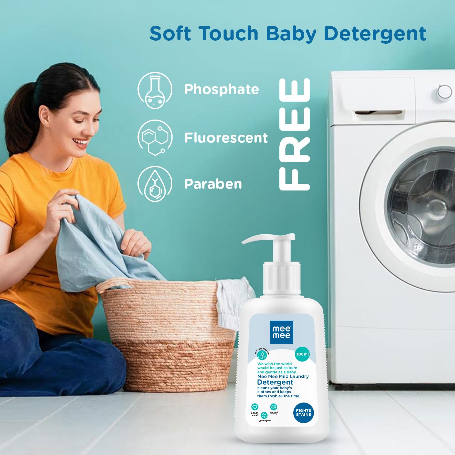 Mee Mee Baby Laundary Detergent (300 ML)
