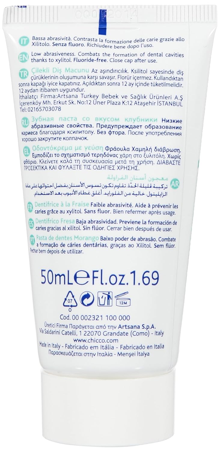 Dentifricio Toothpaste Strawberry Flavour (50GM)