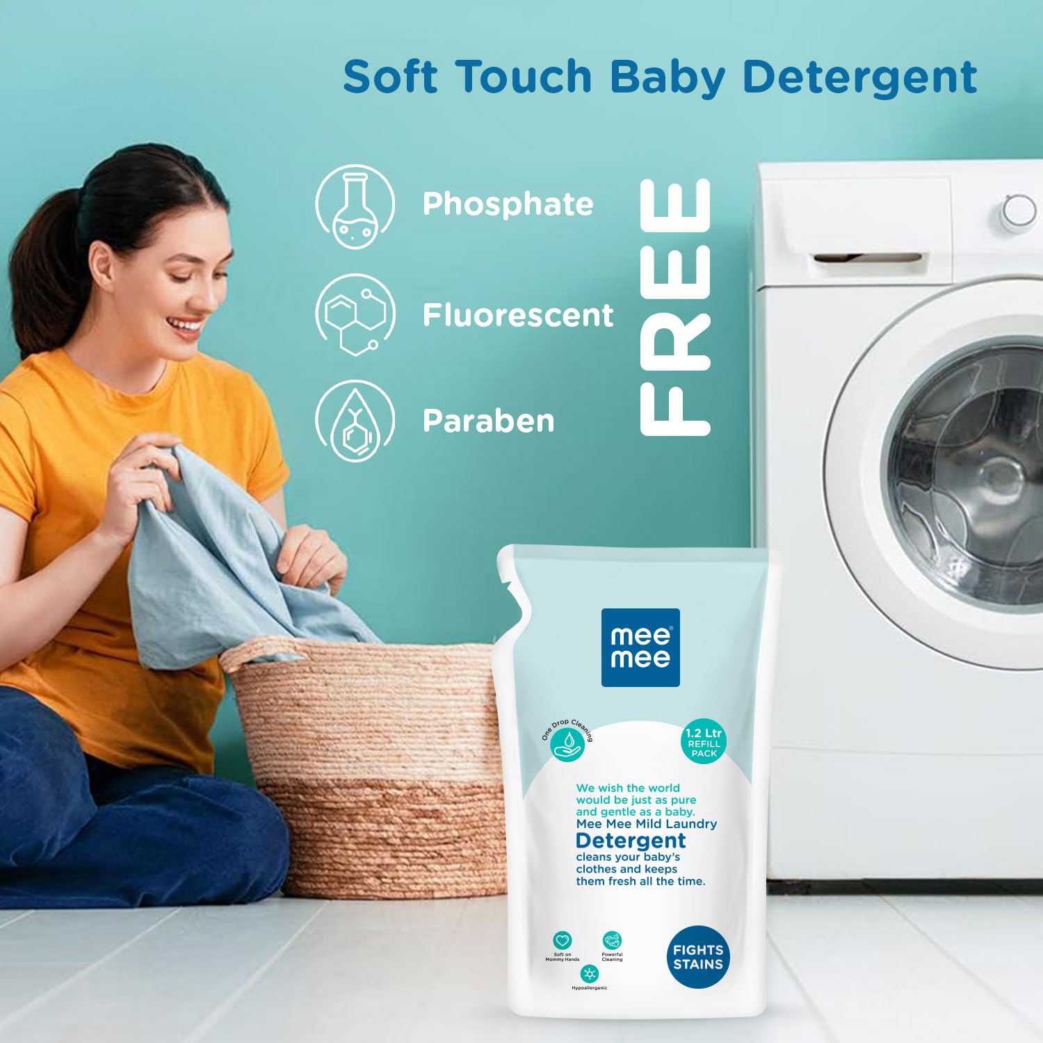 Mee Mee Baby Laundary Detergent (1.2 L)